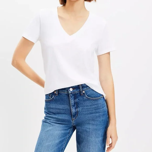 NWT! LOFT Vintage Soft Tee - Picture 1 of 6